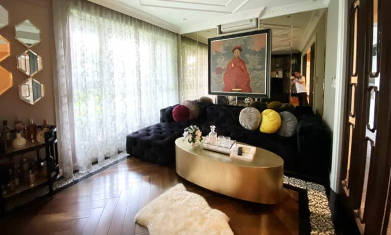 Cho thue can ho Vista Verde duplex 4 phòng ngủ có nội thất view nội khu