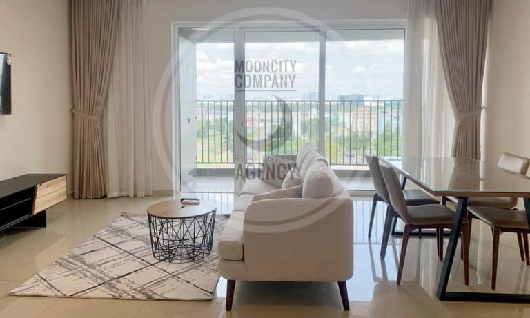 Can ho Vista Verde cho thue 3 phòng ngủ tầng cao nội thất xịn view sông