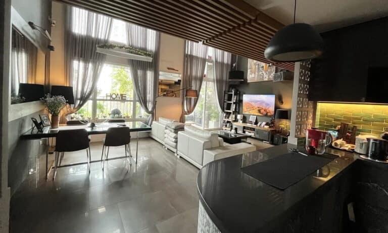 Căn hộ cho thuê Vista Verde duplex 3 phòng ngủ nhà đẹp view thoáng mát