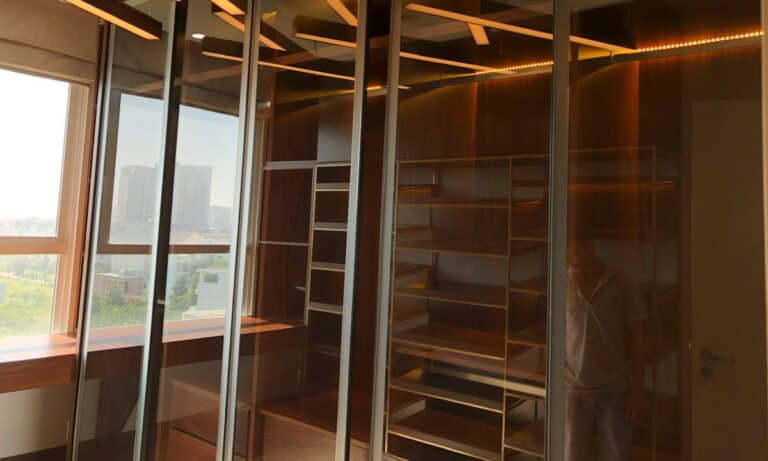 Can ho Vista Verde cho thue 3 phòng ngủ tầng trung nội thất sang view sông