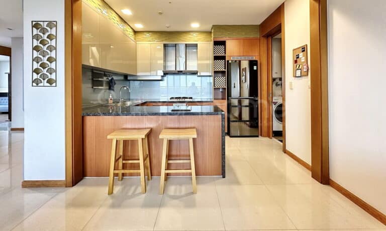 Cho thuê căn hộ Xi Riverview 3 phòng ngủ lầu cao T3 nội thất xịn view sông