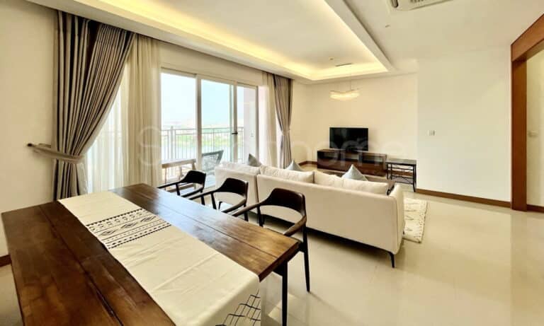 Cho thuê căn hộ Xi Riverview 3 phòng ngủ T1 đủ nội thất lầu cao view sông