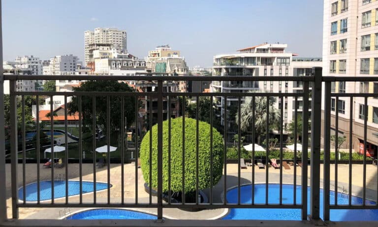 Cho thuê căn hộ Xi Riverview 3 phòng ngủ tháp T2 nội thất cơ bản view sông