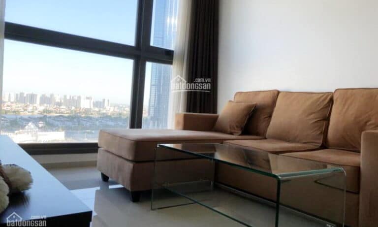 Căn hộ Pearl Plaza Bình Thạnh cho thuê 1 phòng ngủ view sông lầu 16 nội thất full