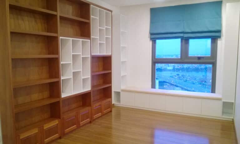 Cho thuê căn hộ Pearl Plaza 3 phòng ngủ view sông L81 lầu cao nội thất đẹp