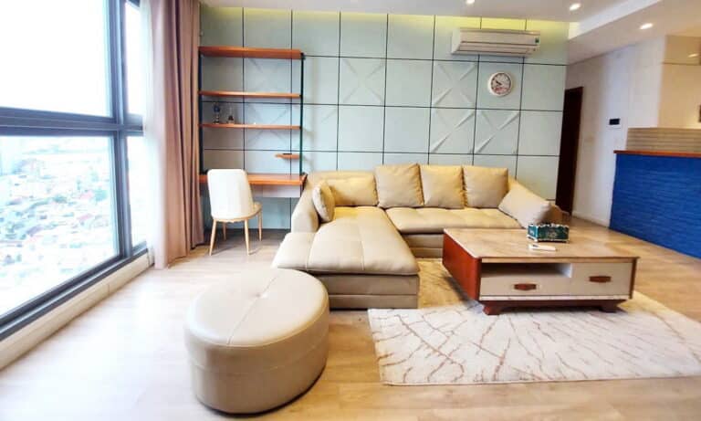 Cho thuê Pearl Plaza Bình Thạnh 2 phòng ngủ view sông tầng cao full nội thất