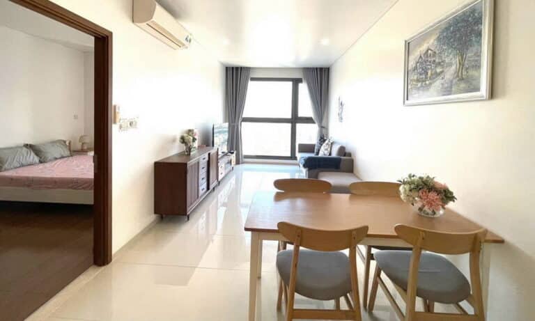 Căn hộ Pearl Plaza cho thuê 1 phòng ngủ view sông tầng cao nội thất đầy đủ