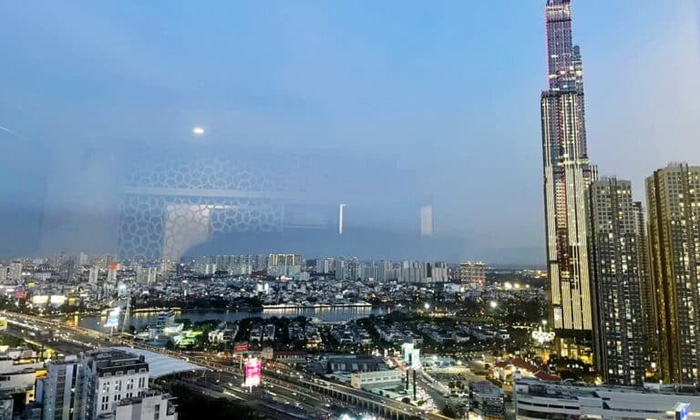 Cho thuê Pearl Plaza Bình Thạnh 2 phòng ngủ view sông lầu cao có nội thất