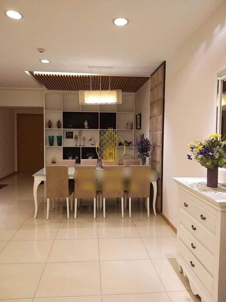 Cho thuê căn hộ Saigon Pearl 3 phòng ngủ lầu cao nhà đẹp view sông