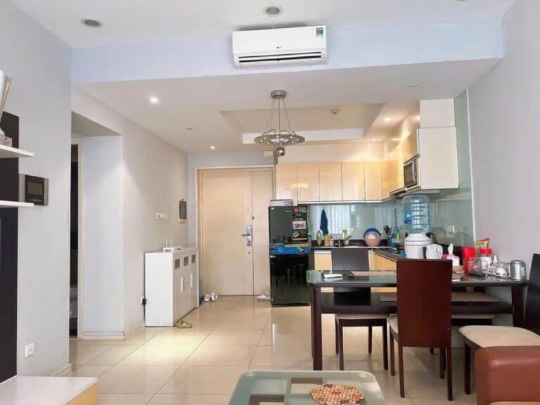 Căn hộ Saigon Pearl cho thuê 2 phòng ngủ lầu cao đủ nội thất view sông