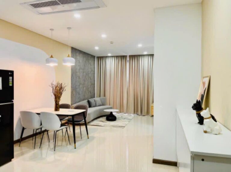 Opal Saigon Pearl cho thuê tầng cao nhà đẹp view thành phố 2 phòng ngủ