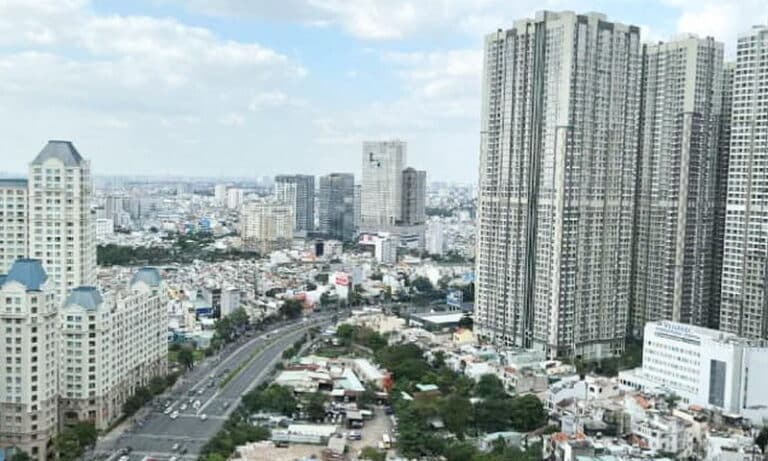 Căn hộ cho thuê Saigon Pearl lầu cao nội thất xịn view L81 2 phòng ngủ