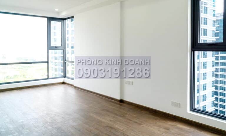 Căn hộ Opal Saigon Pearl cho thuê 4 phòng ngủ lầu cao nhà trống view sông