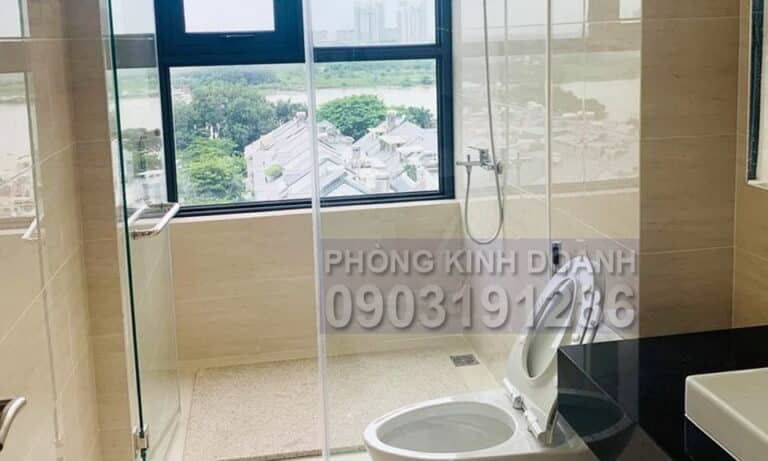Căn hộ Opal Saigon Pearl cho thuê 4 phòng ngủ tầng cao nhà trống view sông