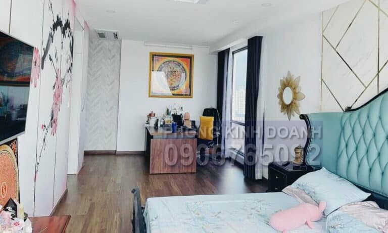 Căn hộ Opal Saigon Pearl cho thuê 4 phòng ngủ lầu cao đủ nội thất view sông