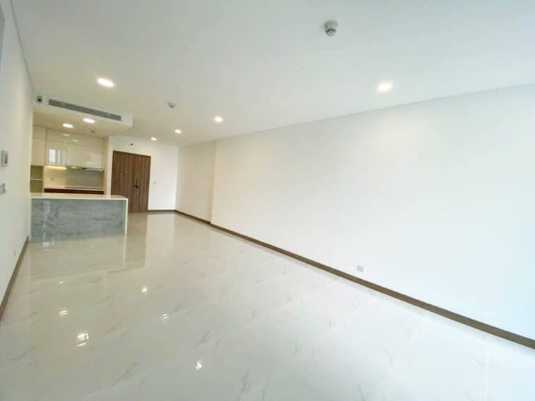 Căn hộ Sunwah Pearl cho thuê tầng cao nhà trống 3 phòng ngủ view hồ bơi
