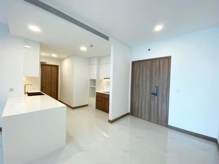 Căn hộ Sunwah Pearl cho thuê tầng cao nhà trống 3 phòng ngủ view hồ bơi