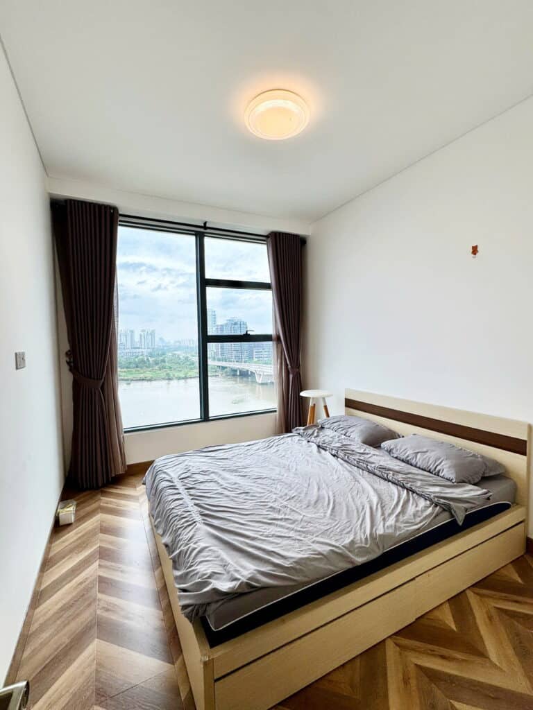 Sunwah Pearl căn hộ cho thuê tầng cao nội thất full 3 phòng ngủ view sông