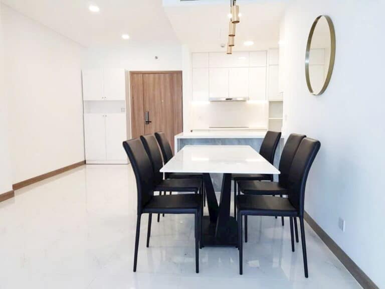 Sunwah Pearl cho thuê căn lầu trung nội thất đầy đủ 3 phòng ngủ view sông