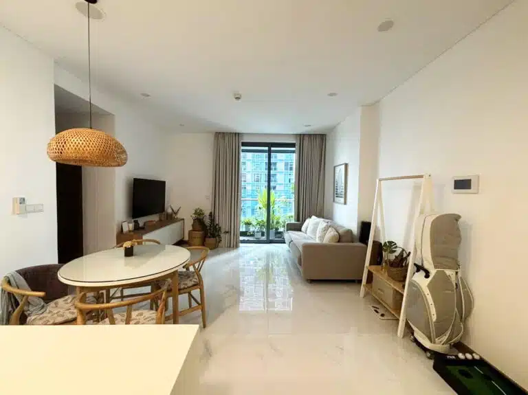Bán căn hộ Sunwah Pearl tầng cao nội thất xịn 2 phòng ngủ view sông giá tốt
