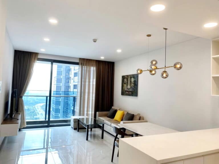 Bán căn hộ Sunwah Pearl tầng cao đủ nội thất 2 phòng ngủ view sông giá tốt
