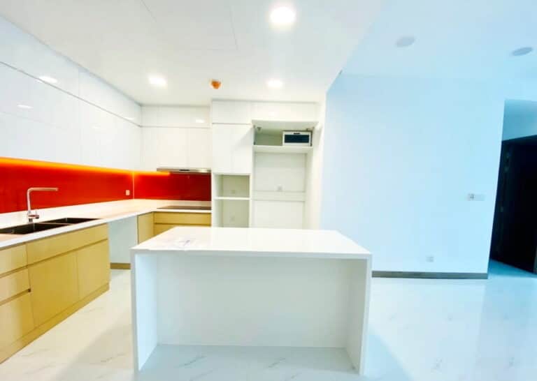 Bán căn hộ Sunwah Pearl lầu cao 2 phòng ngủ nội thất cơ bản view sông