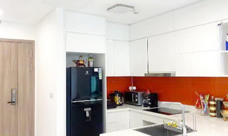 Bán Sunwah Pearl Bình Thạnh tầng cao đủ nội thất 1 phòng ngủ view sông