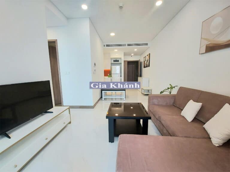 Bán Sunwah Pearl Bình Thạnh lầu cao đủ nội thất 1 phòng ngủ view thoáng