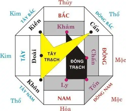 Hướng đông Tứ Trạch Là Gì? Cách Chọn Hướng Nhà Phong Thủy Hợp Tuổi