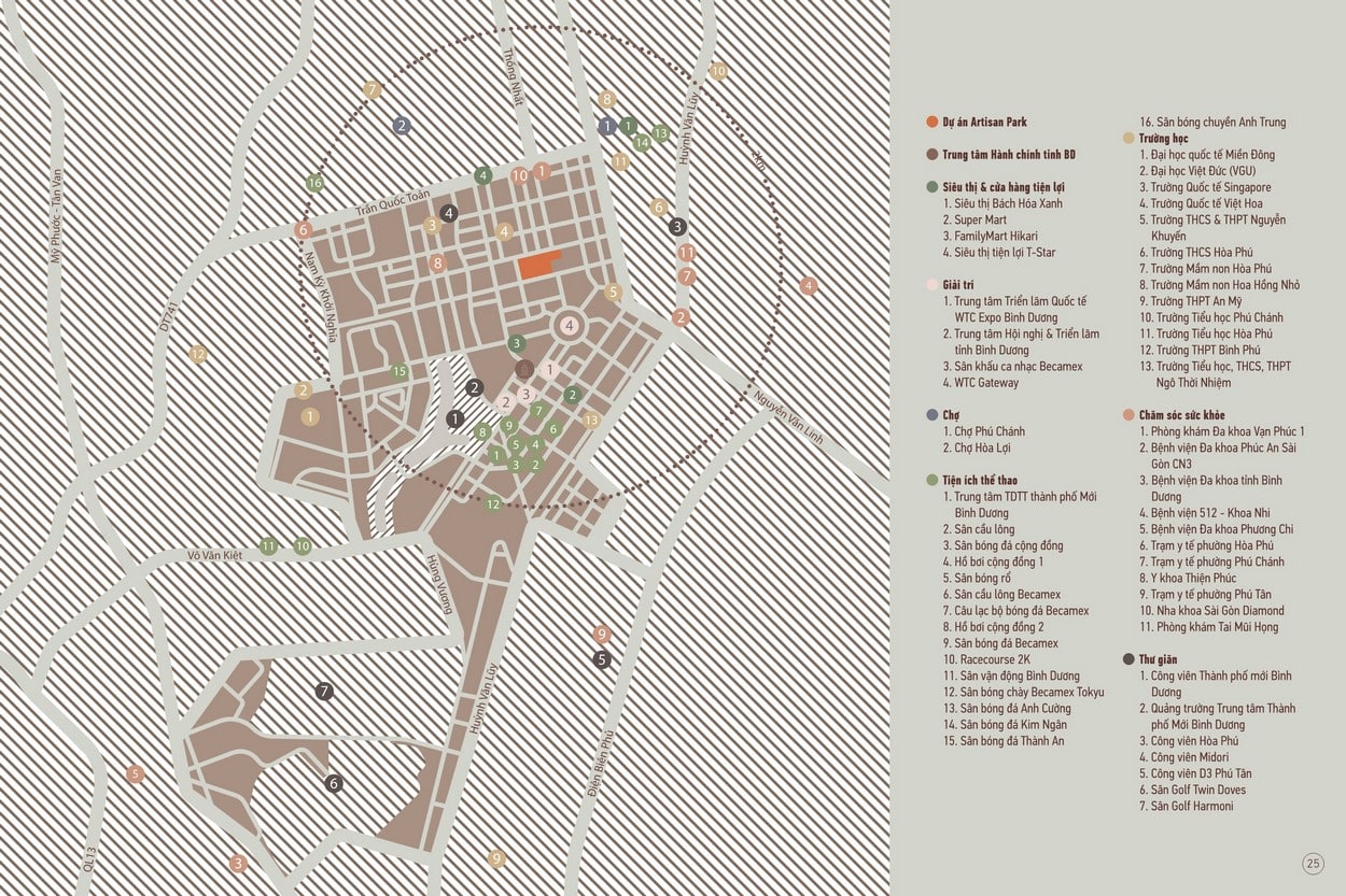 Tiện ích ngoại khu Artisan Park – Giá Trị Sống Đẳng Cấp Tại Tp.Thủ Dầu Một