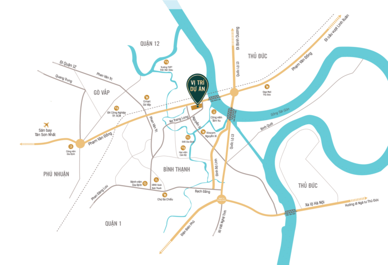 Vị trí Central Home Saigon: Kết nối hoàn hảo tại TP.HCM