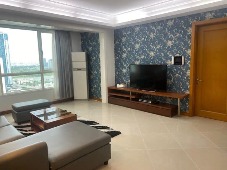 Cho thuê The Manor view thành phố 2 phòng ngủ tầng cao đầy đủ nội thất