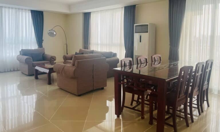 Căn hộ The Manor cho thuê tầng cao nội thất đầy đủ 3 phòng ngủ view quận 1