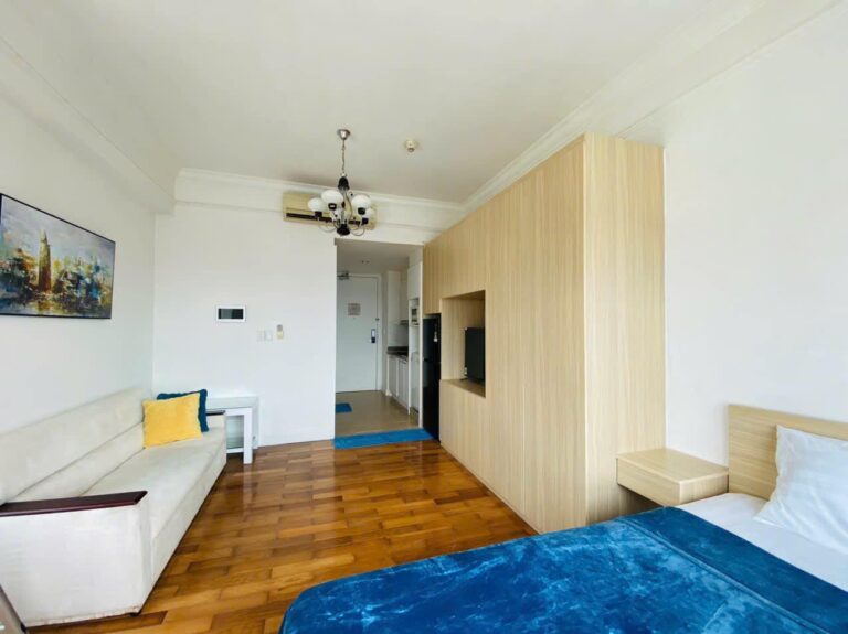 Cho thuê căn hộ The Manor tầng cao nội thất full 1 phòng ngủ view quận 1