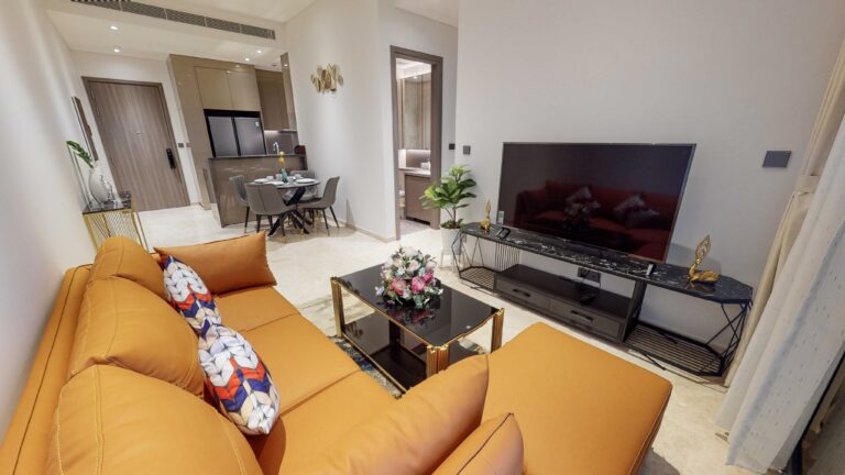 Cho thuê căn hộ The Marq 2 phòng ngủ full nội thất cao cấp view thành phố