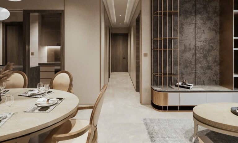 The Marq quận 1 cho thuê căn hộ 3 phòng ngủ nội thất đẹp tầng cao mát