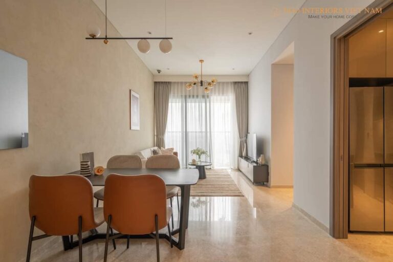 The Marq quận 1 cho thuê căn hộ 3 phòng ngủ nội thất đẹp cao view mát