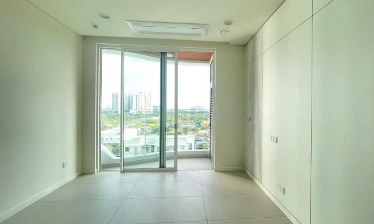 Thủ Thiêm Zeit cho thuê 2 phòng ngủ lầu trung nhà trống view hồ bơi mát