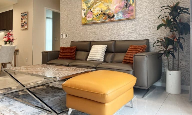 Căn hộ Thủ Thiêm Zeit cho thuê 3 phòng ngủ tầng cao có nội thất view sông