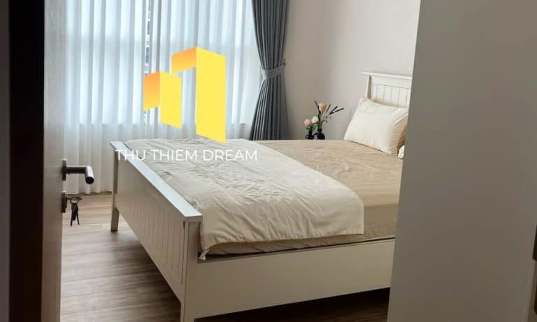 Căn hộ Thủ Thiêm Zeit cho thuê 3 phòng ngủ tầng cao có nội thất view sông