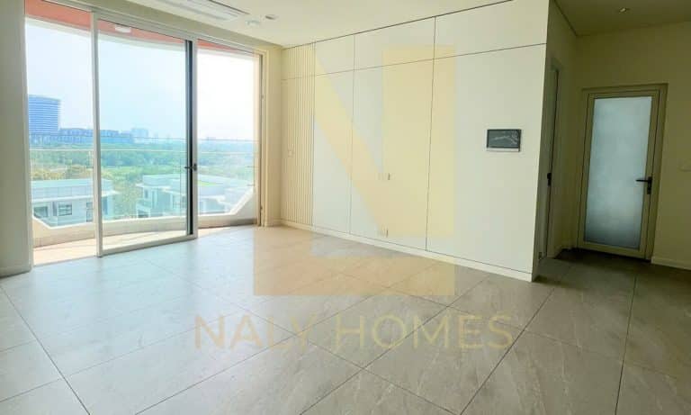 Cho thuê Thủ Thiêm Zeit 3 phòng ngủ lầu trung không nội thất view hồ bơi