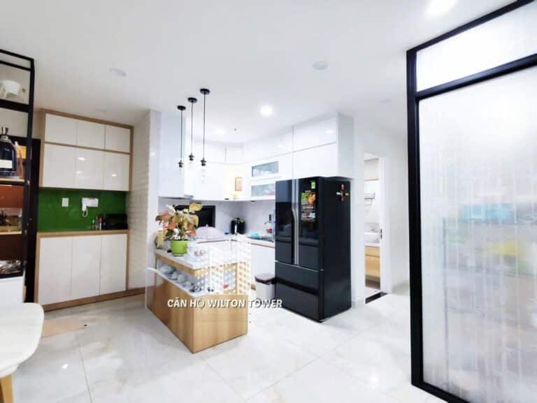 Cho thuê căn hộ Wilton Tower Bình Thạnh nội thất đẹp 3 phòng ngủ thoáng