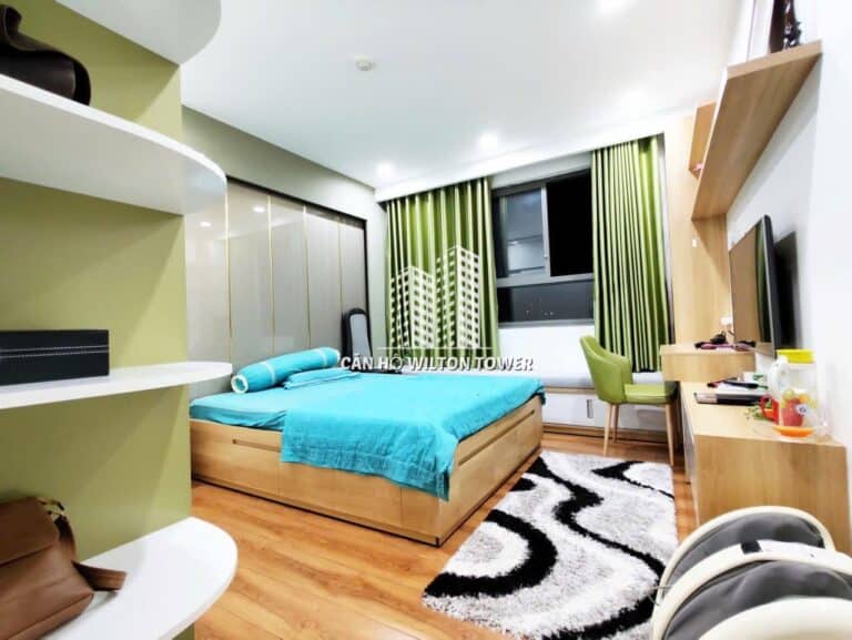 Cho thuê căn hộ Wilton Tower Bình Thạnh nội thất đẹp 3 phòng ngủ thoáng