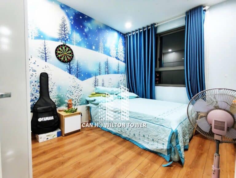 Cho thuê căn hộ Wilton Tower Bình Thạnh nội thất đẹp 3 phòng ngủ thoáng