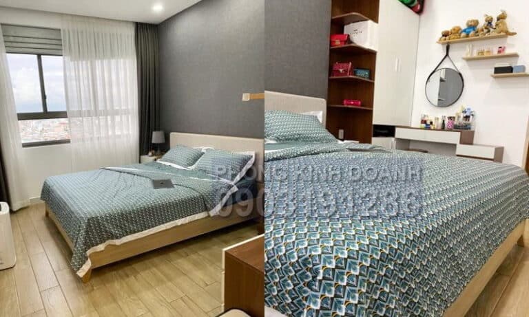 Cho thuê căn hộ Wilton Tower view thoáng lầu cao đủ nội thất 2 phòng ngủ