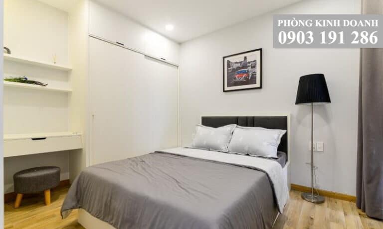 Wilton Tower cho thuê căn view sông tầng 18 block B nội thất đẹp 2 phòng ngủ