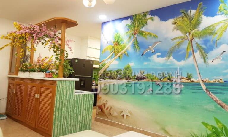 Căn hộ Wilton Tower cho thuê view sông lầu 20 nội thất xịn 3 phòng ngủ