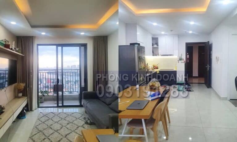 Wilton Tower cho thuê căn view sông tầng cao nội thất đầy đủ 2 phòng ngủ