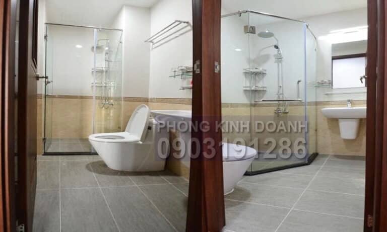Wilton Tower cho thuê view thoáng mát lầu thấp đủ nội thất 2 phòng ngủ