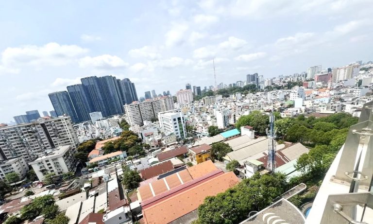 Cho thuê City Garden tầng cao nhà đẹp view quận 1 căn hộ 1 phòng ngủ